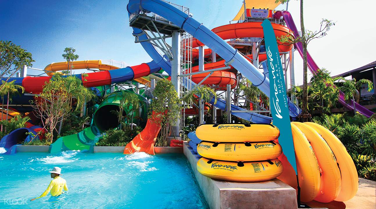 Hua Hin: Vana Nava Bir Günlük Su Ormanı Park Giriş Bileti